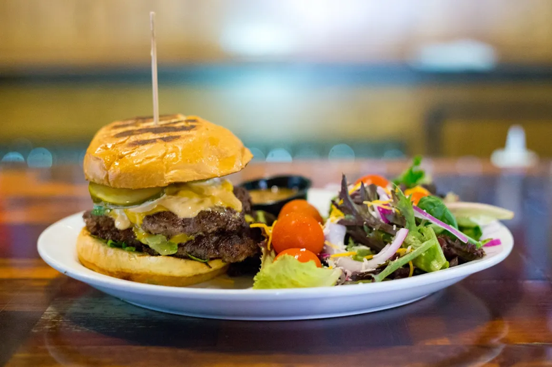 Half Price Burgers at Tap and Handle