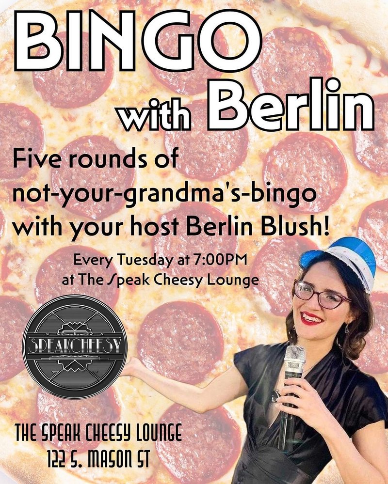 Not-Your-Grandma's Bingo at The Speak Cheesy Lounge @ Slyce Pizza